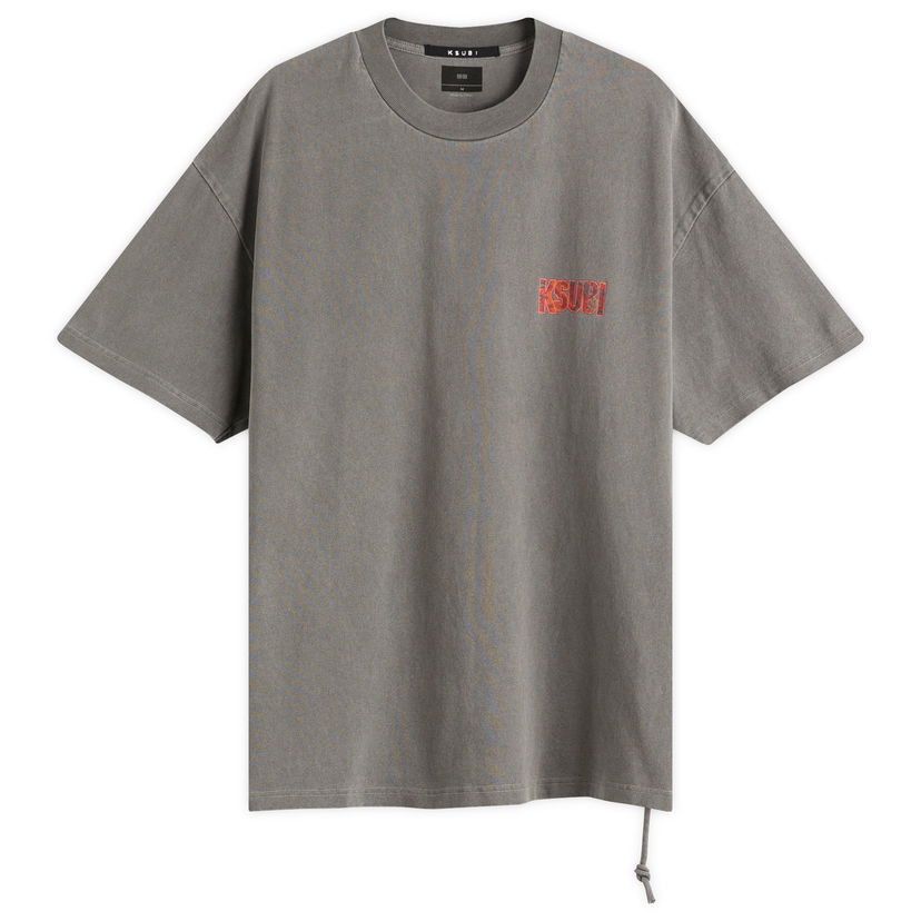 T-paita Ksubi Kickstart Ekcess T-Shirt, Size Large Harmaa | MSP25TE013