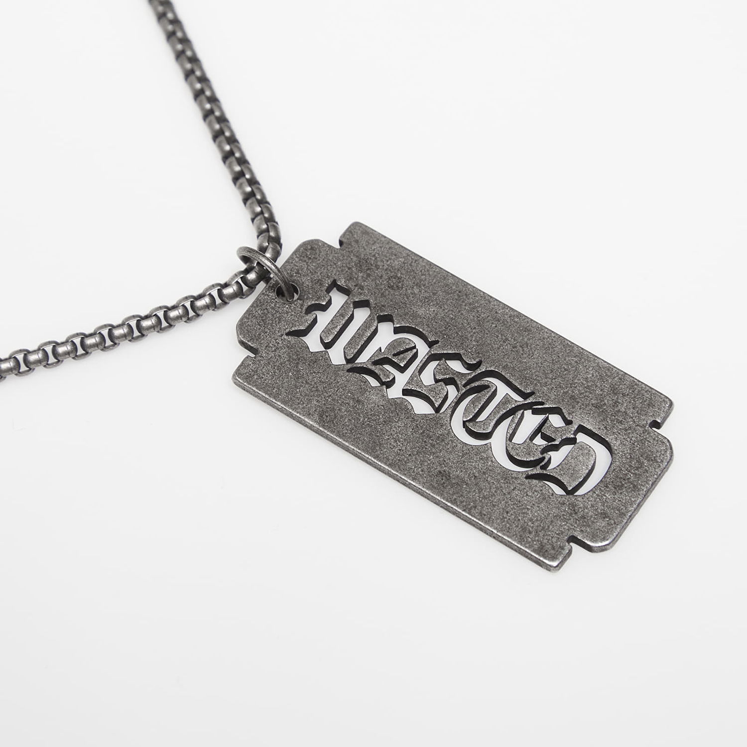 Kaulakoru Wasted Paris U Sharp Razor Blade Necklace Universal Harmaa | WP_000313, 1