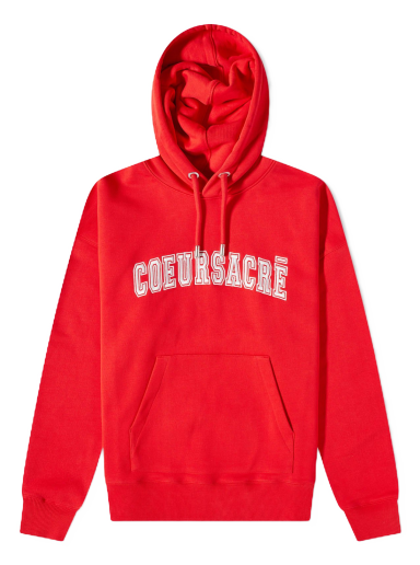 Huppari AMI Coeur Sacre Popover Hoody Punainen | USW209-747-681