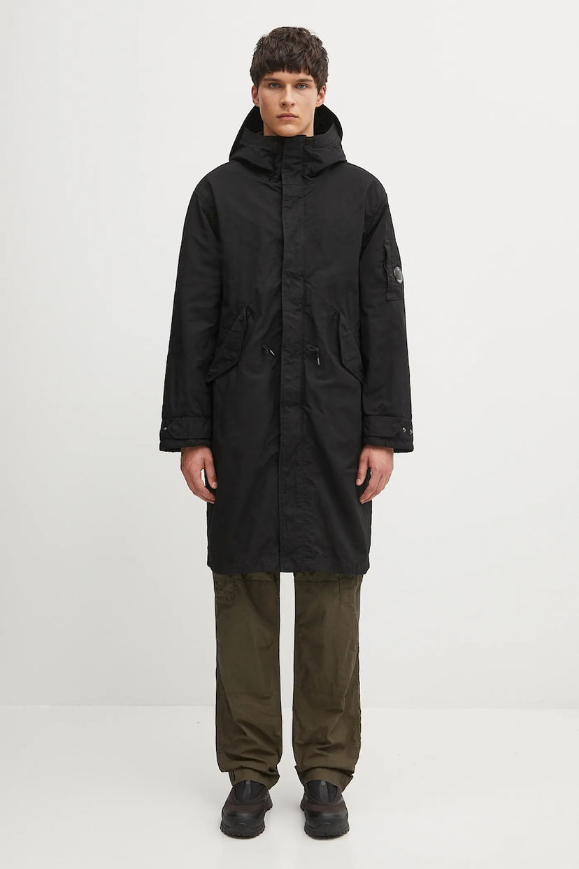 Parka C.P. Company C.P. Company Hooded Parka Musta | 19CMOW095A110305G