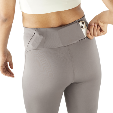 Leggingsit Salomon Salomon Shakeout Core 28" Tights Harmaa | lc2427-0, 2