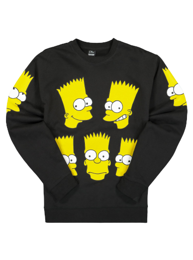 Huppari MARKET The Simpsons X Chinatown Classic Bart Crewneck Sweatshirt Musta | CTM1960083/0001