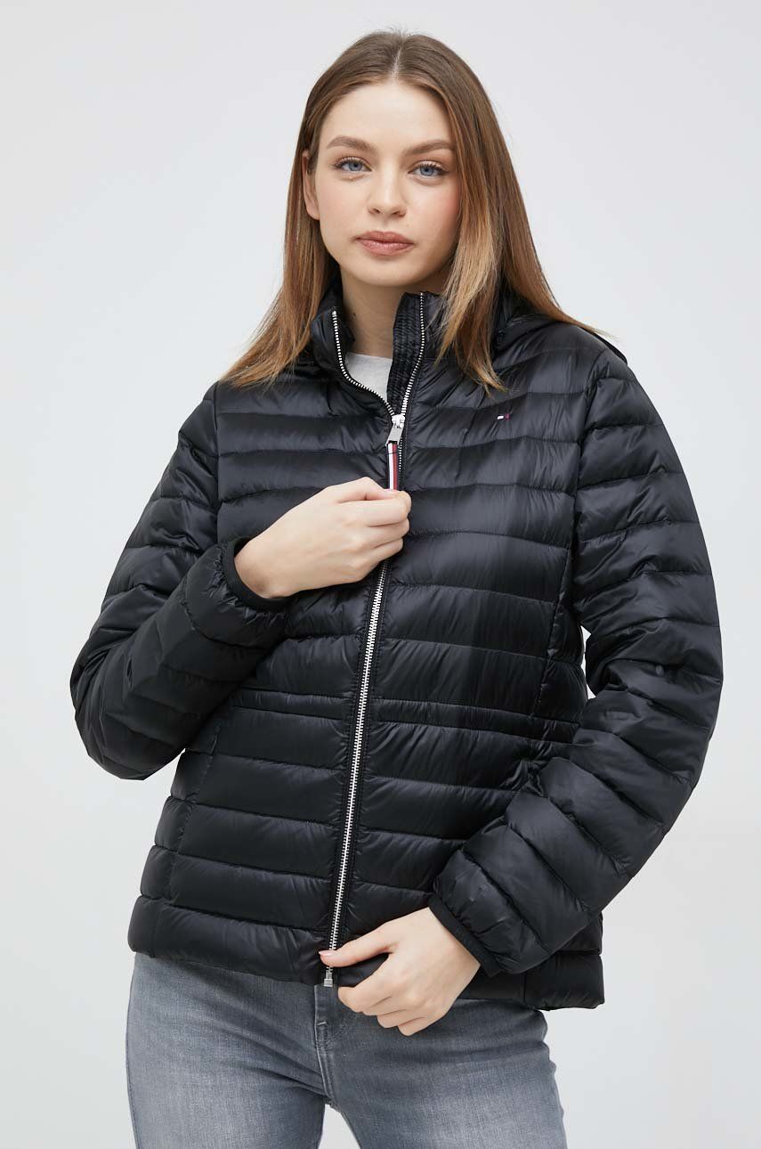 Puffer takki Tommy Hilfiger Puffer Jacket Musta | WW0WW37264.PPYX, 0