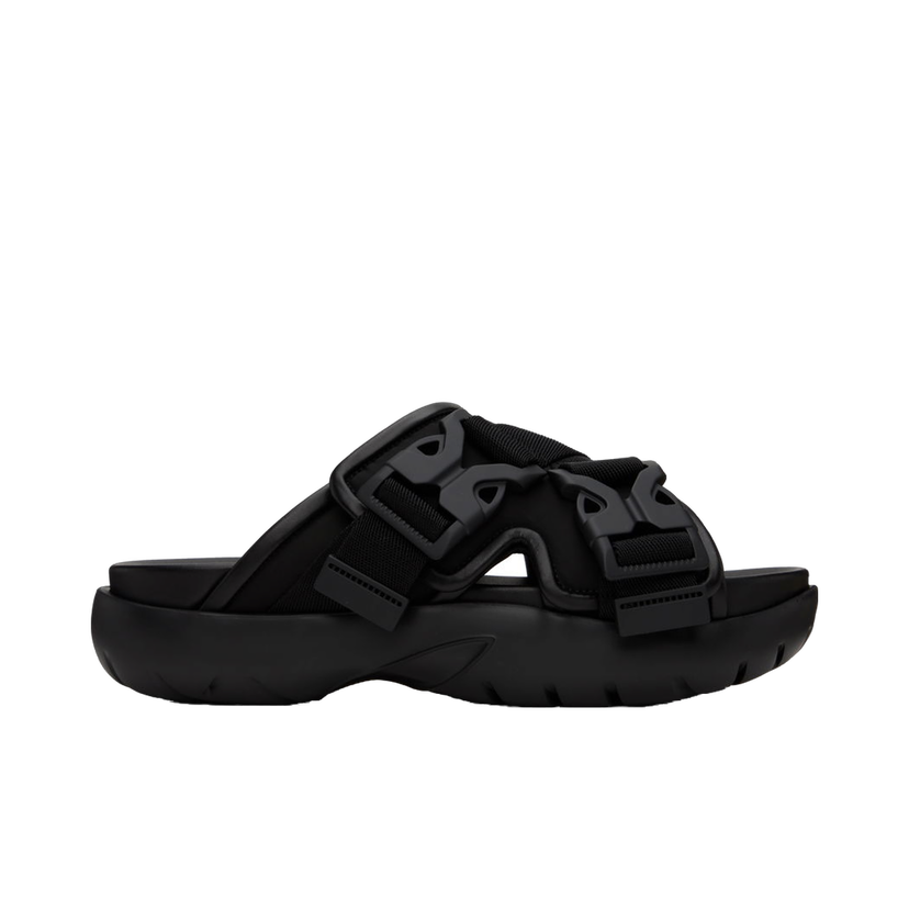 Tennarit ja kengät Bottega Veneta Snap Slide Sandals "Black" Musta | 754358 V3C41