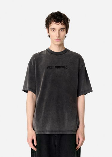T-paita AXEL ARIGATO Distort Graphic T-Shirt Harmaa | A3118004, 7