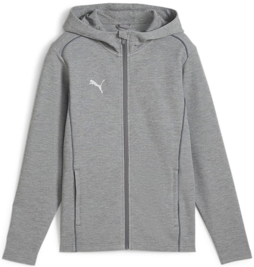 Huppari Puma teamFINAL Casuals Hooded Jkt Harmaa | 658528-33