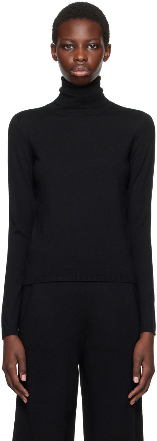 Villapaita Max Mara Veloce Turtleneck Musta | 2421366172600 MM12183
