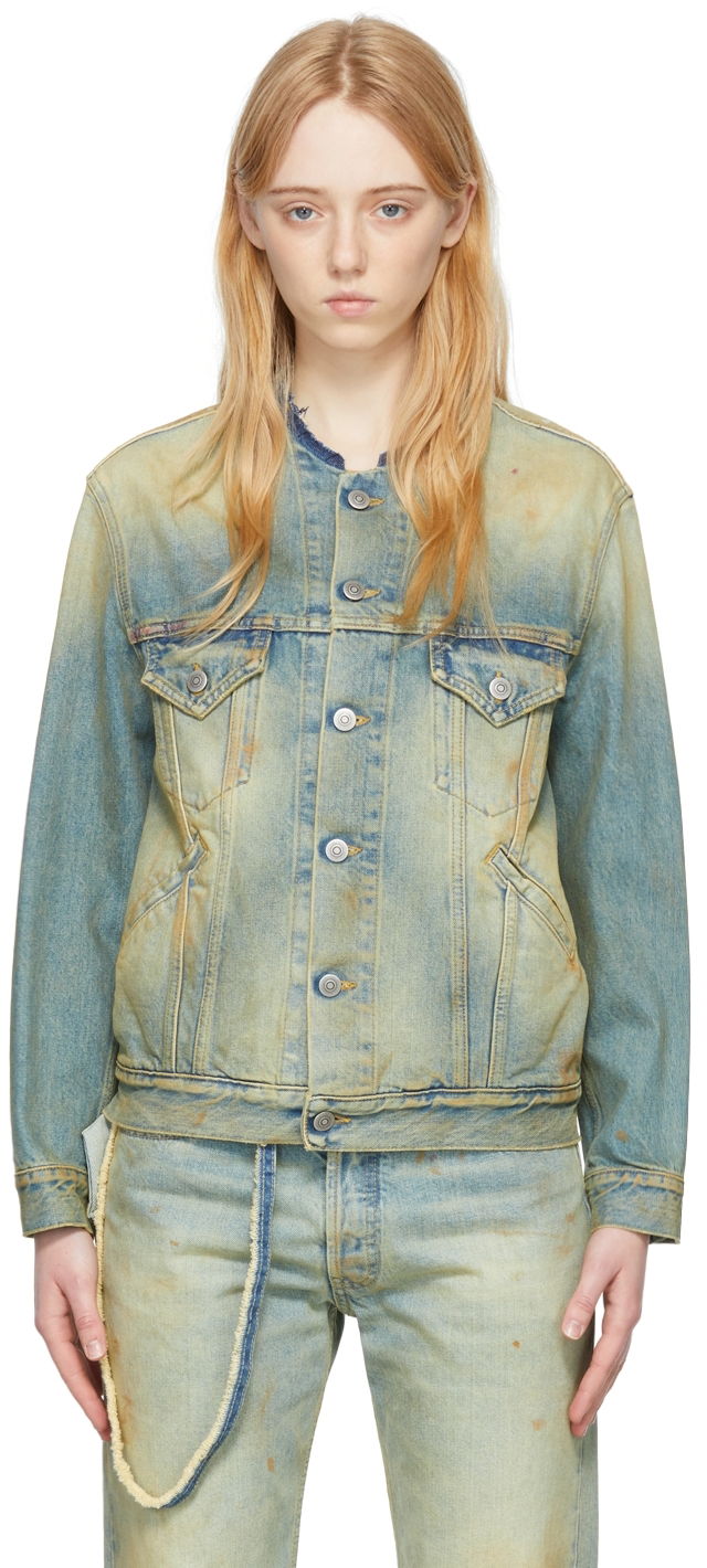 Takki Maison Margiela Denim Jacket Sininen | S30AM0547 S30561