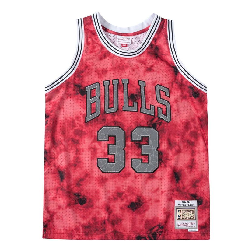 Jersey Mitchell & Ness NBA Bulls Pippen Jersey Punainen | SMJYKM19053-CBURED197SPI