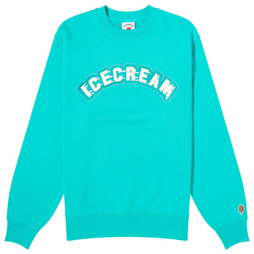 Villapaita BBC IceCream Drippy Sweatshirt, Size Small Turkoosi | IC24224-BL