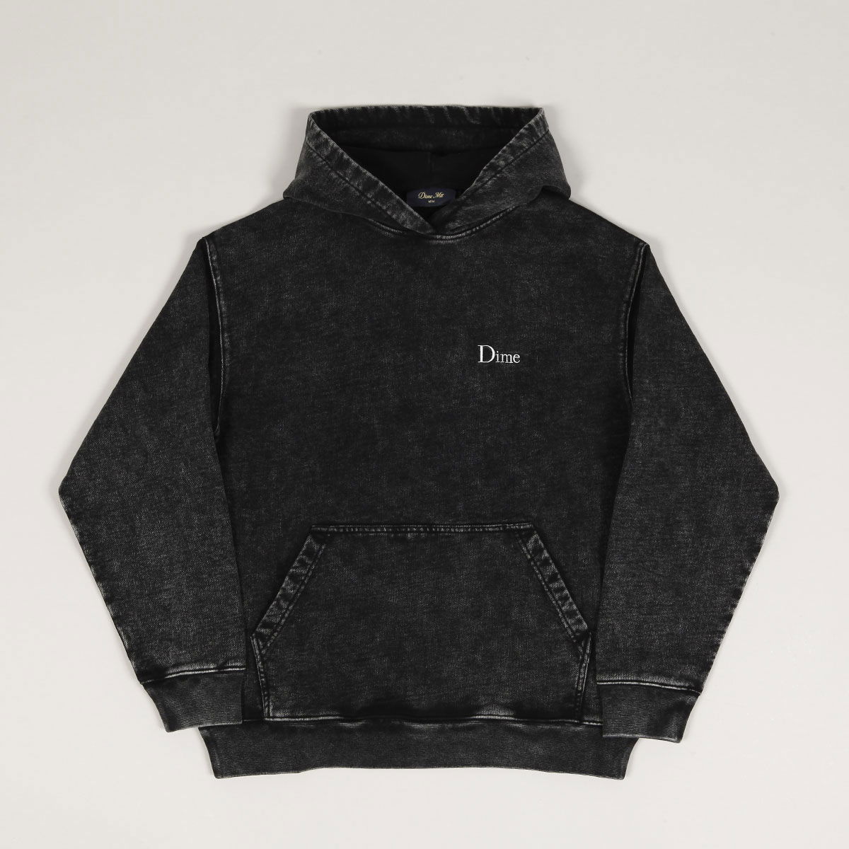 Huppari Dime Dime Classic French Terry Hoodie Musta | DIME2SP2532BLK, 1