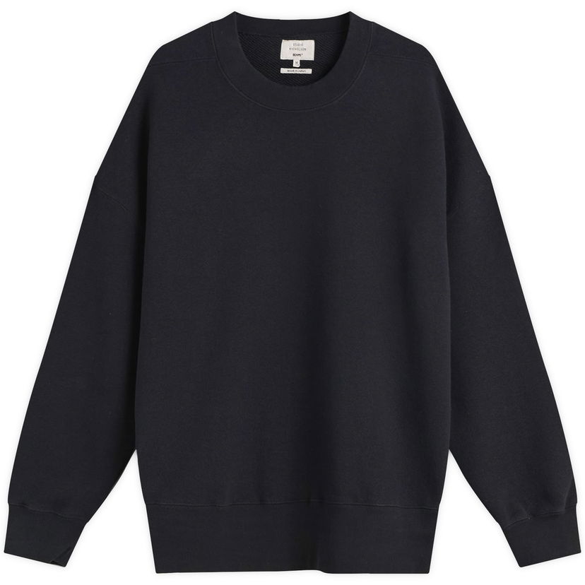 Huppari Studio Nicholson Studio Nicholson x Beams Plus Golightly Jersey Sweatshirt Musta | BPSN1301-79
