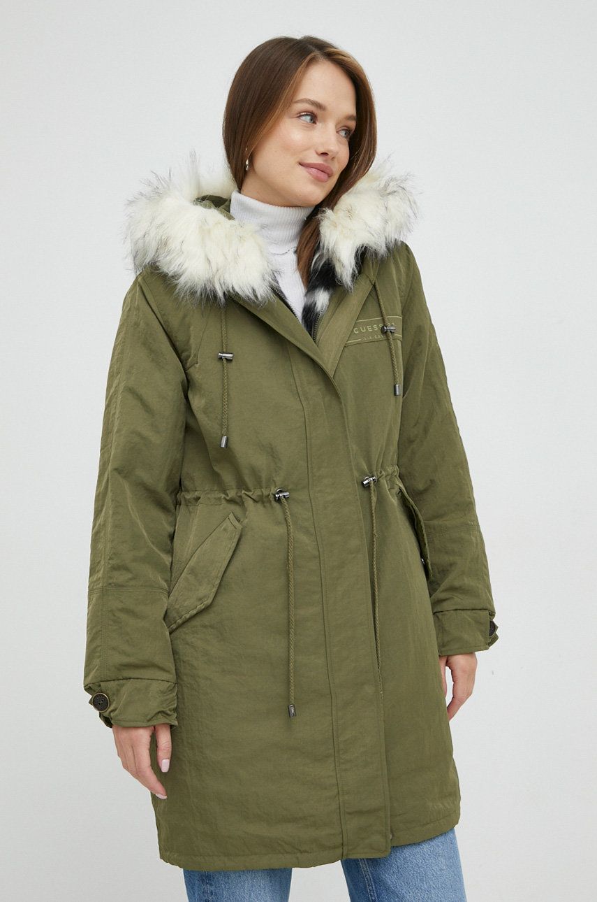 Parka GUESS Parka Vihreä | W2BL32.WEWG0, 0