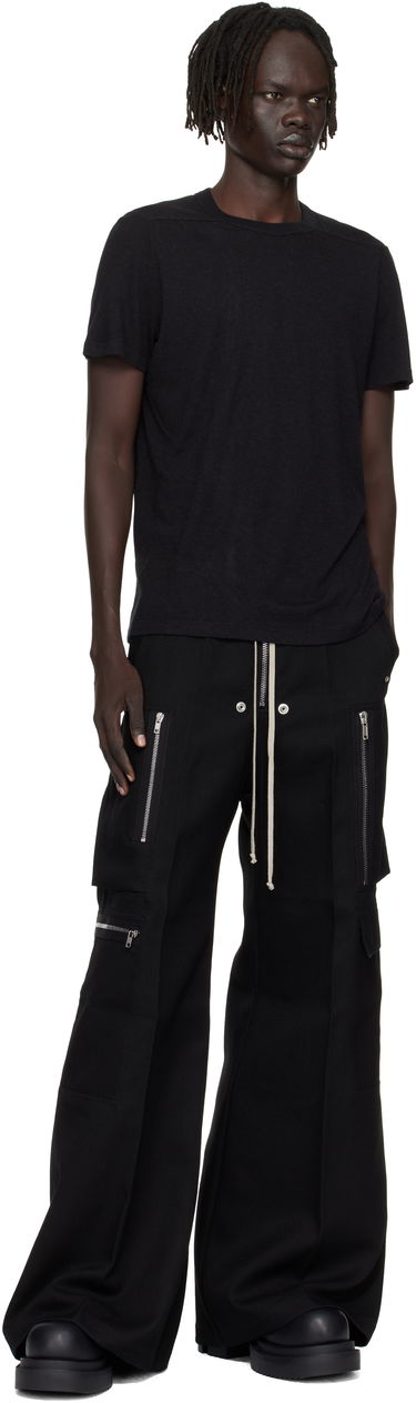 T-paita Rick Owens Rick Owens Concordians Short Level T-Shirt Musta | RU02E1265 JR, 3