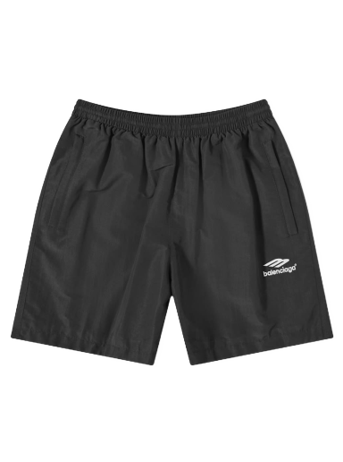 Shortsit Balenciaga Tracksuit Short Musta | 704717-TKO48-1000