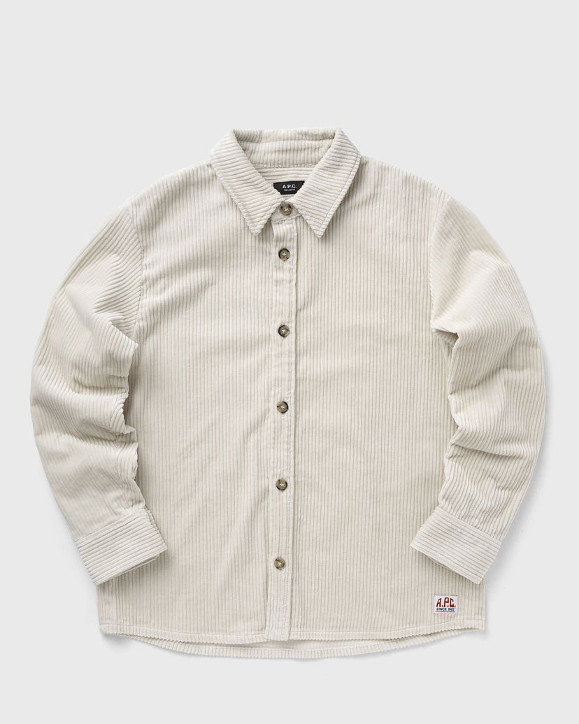 Paita A.P.C. Corduroy Overshirt Beige | COHDW-H02811-AAD
