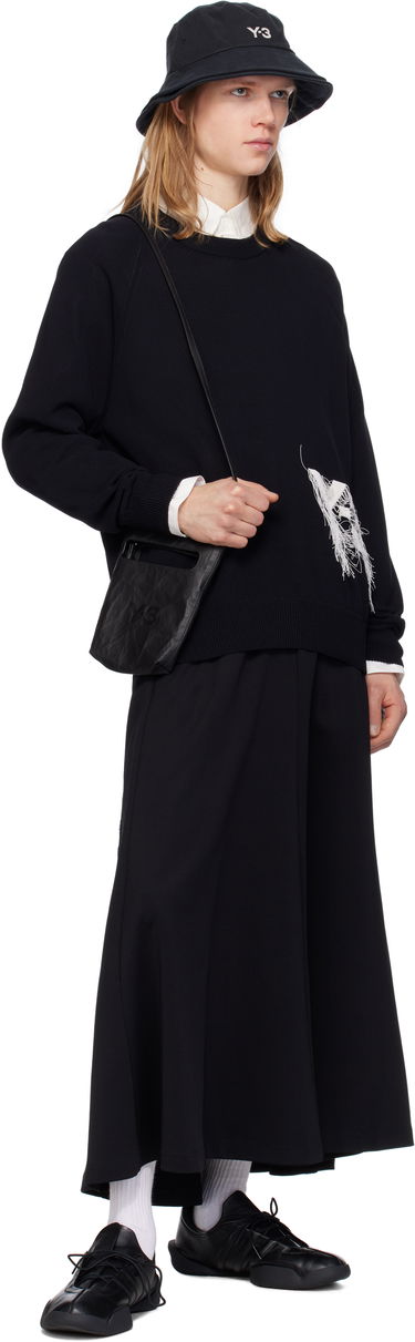 Hame Y-3 Y-3 Track Midi Skirt Musta | JN4985, 3