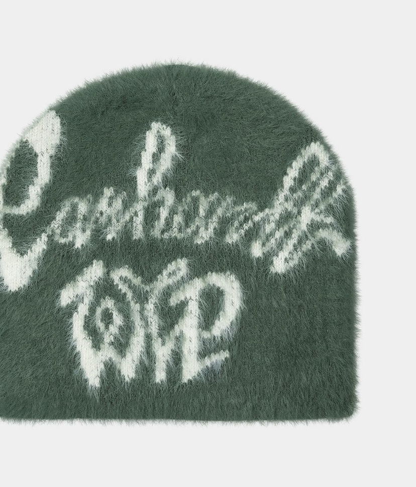 Pipo Carhartt WIP Carhartt WIP Chedda Fuzzy Beanie Vihreä | I035509_2