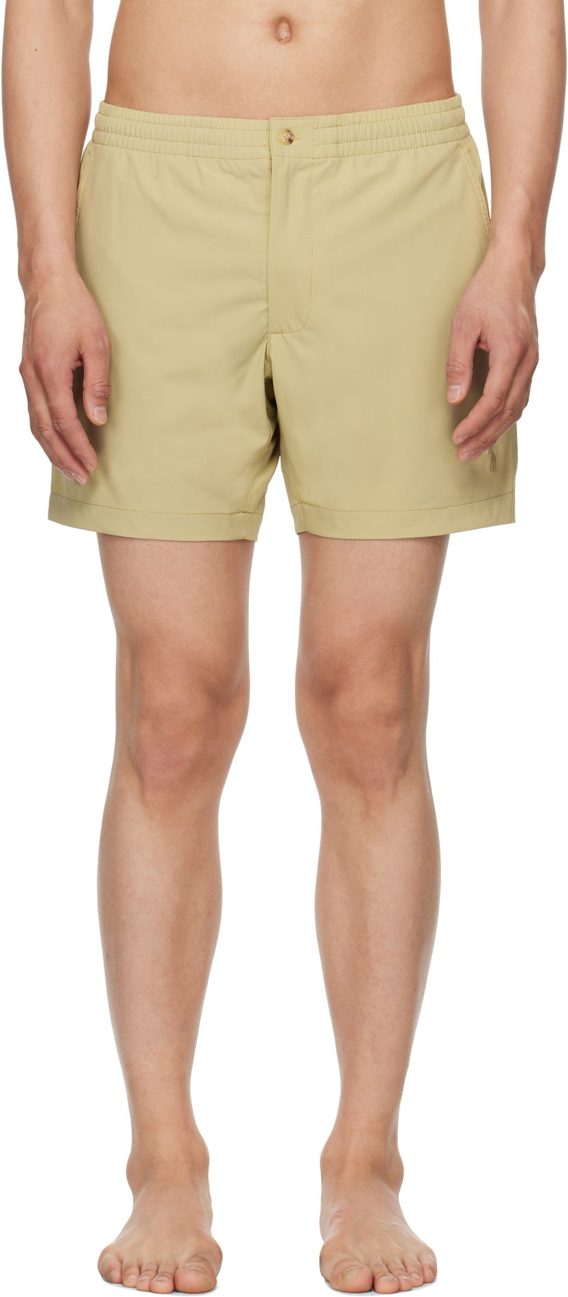 Uimapuvut Polo by Ralph Lauren Polo Ralph Lauren 6-Inch Polo Prepster Swim Shorts Beige | 710964194001