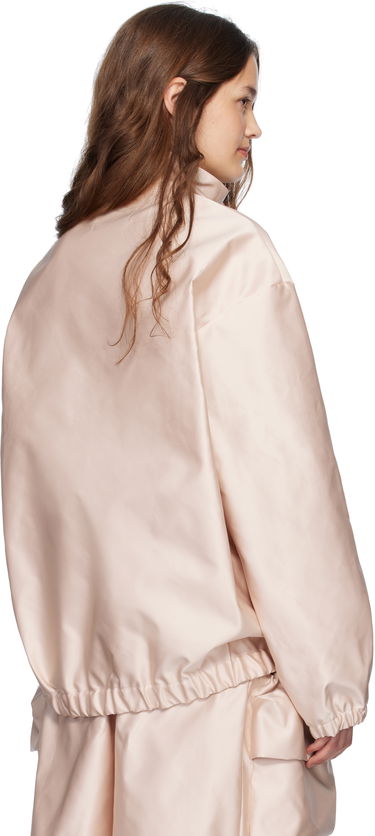 Tuulitakki Simone Rocha Simone Rocha Drawstring Cargo Flap Pocket Jacket Vaaleanpunainen | 6117 1221, 2