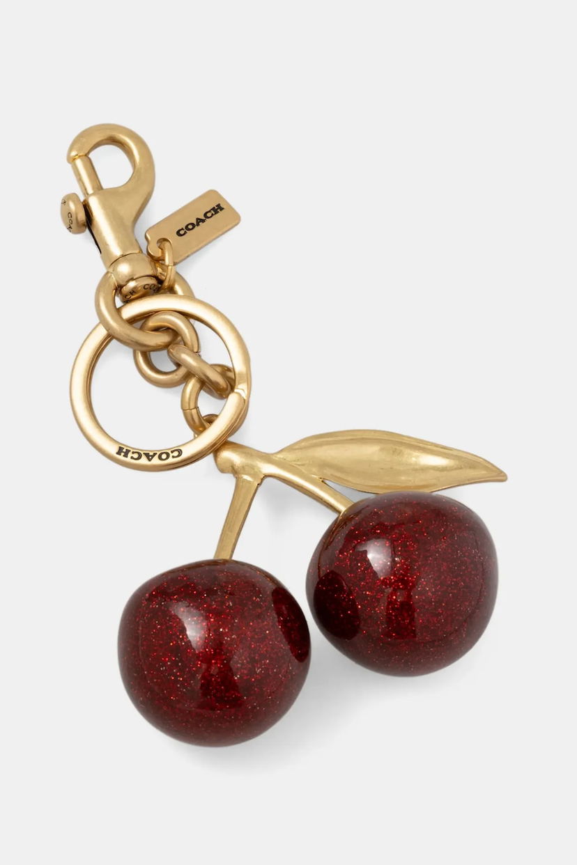 Avaimenperät Coach Coach Cherry Bag Charm Punainen | 77840