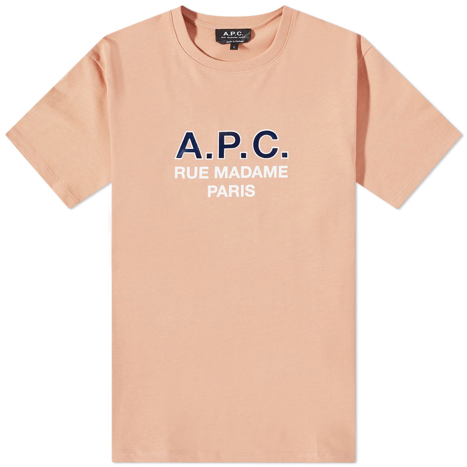 T-paita A.P.C. Madame Logo Tee Vaaleanpunainen | COEZC-H26175-FAD, 0