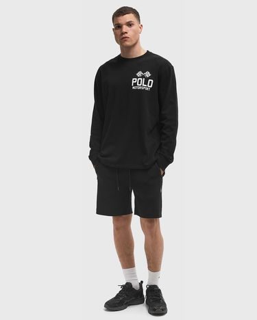 Shortsit Polo by Ralph Lauren Athletic Drawstring Shorts with Side Stripes and Zipper Pockets Musta | 710971948002, 2