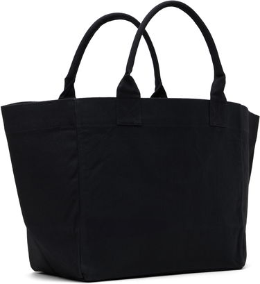 Kangaskassi GANNI GANNI Oversized Canvas Tote Bag Musta | A6680, 2