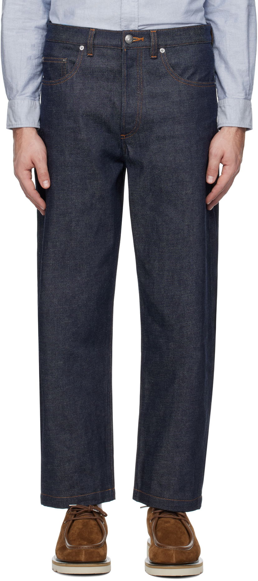 Jeans A.P.C. A.P.C. Achille Straight Leg Jeans Sininen | COHES-H09212