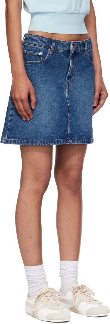 Hame A.P.C. A.P.C. Denim Miniskirt Sininen | COHJL-F06374, 1