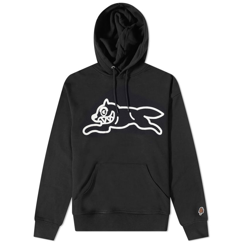 Huppari BBC IceCream Running Dog Hoodie, Size Large Musta | IC23223-BLK