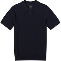 Poolopaita A.P.C. Jay Knit Polo Tee Tummansininen | VIAJC-H23315-IAK, 1