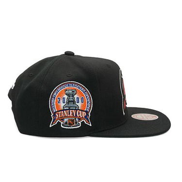 Korkki Mitchell & Ness New Jersey Devils Top Spot Snapback Musta | HHSS6743-NJDYYPPPBLCK, 1