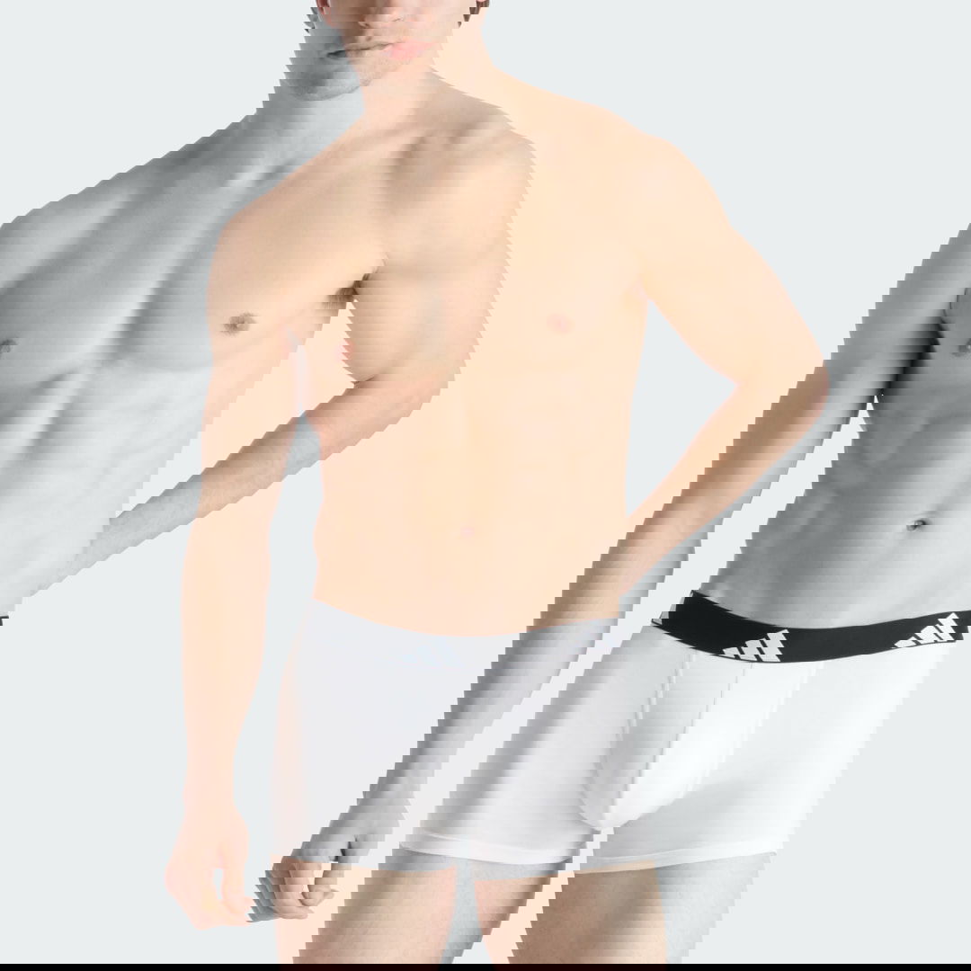 Nyrkkeilijät adidas Performance Active Flex Cotton Boxer Briefs – 3 Pairs Valkoinen | JK3953, 0