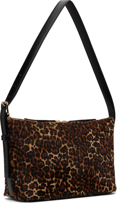 Olkalaukku A.P.C. Leopard Print Shoulder Bag Ruskea | PXCAU-F61974, 2
