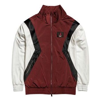 Tuulitakki Jordan Jordan Flight Warm-Up Colorblock Jacket Burgundia | AO0556-687