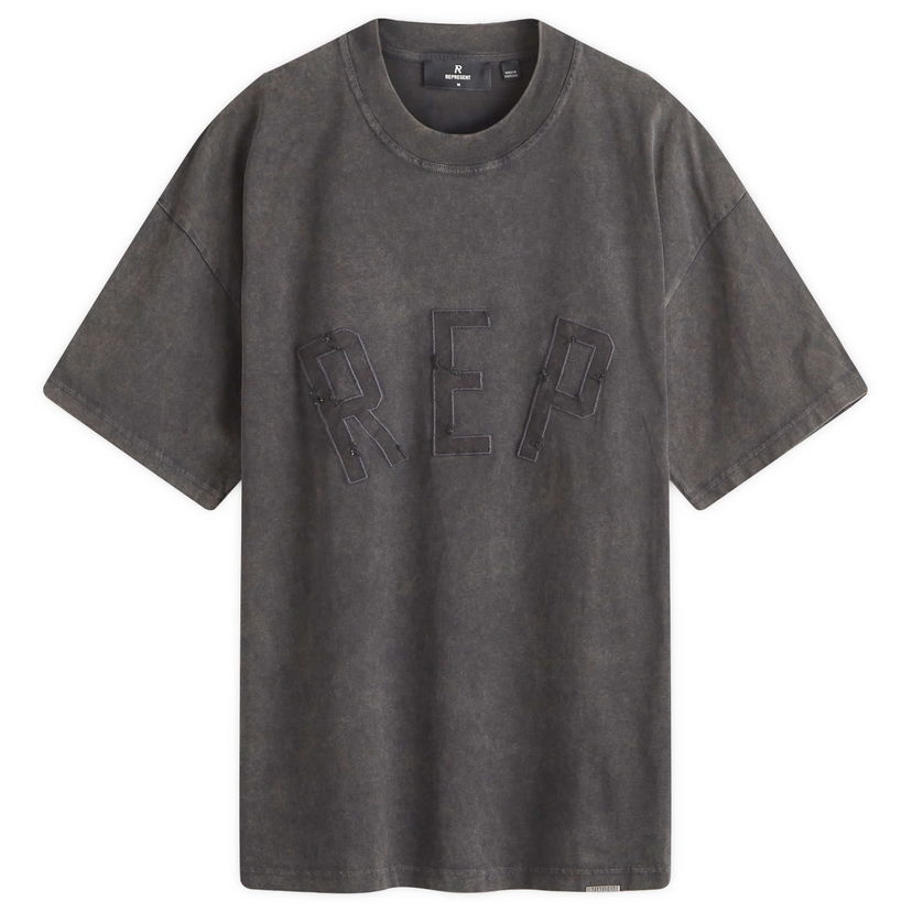 T-paita Represent Clo Rep Applique T-Shirt Musta | MLM4252-003