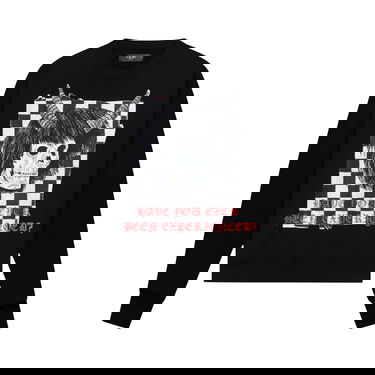 Huppari AMIRI x Wes Lang Checker Skull Crew Musta | AW22MJG009 001 BLAC, 1