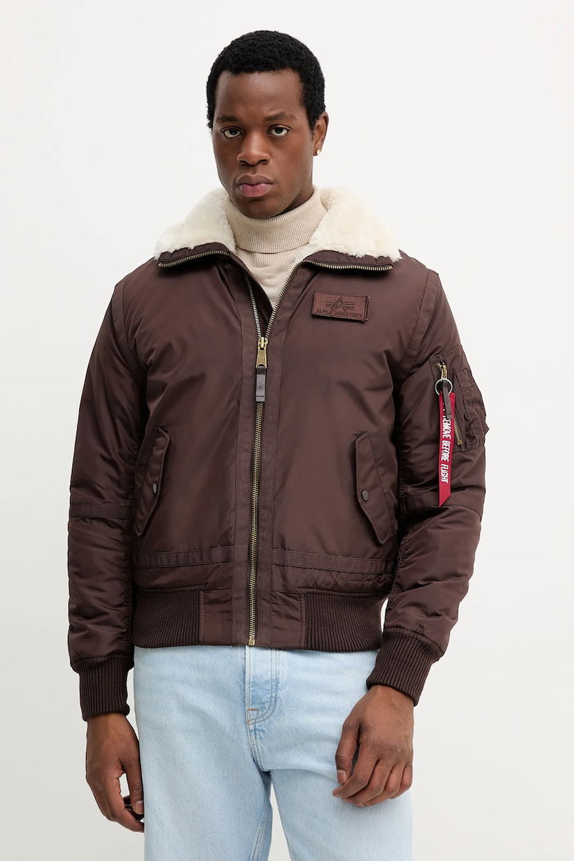 Bomber-takki Alpha Industries Alpha Industries Injector III Winter Bomber Jacket Ruskea | 198122.696
