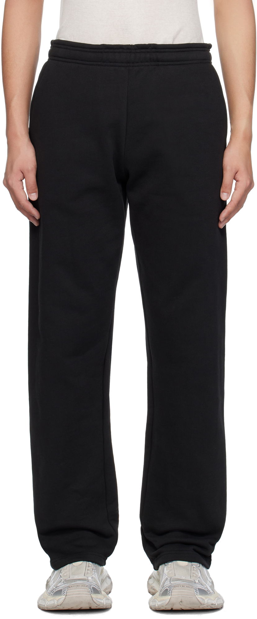Verryttelyhousut Entire Studios Entire Studios Straight-Leg Sweatpants Musta | ES2204SO