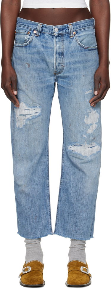 Jeans RE/DONE Re/Done Levi's Edition Boyfriend Jeans Sininen | 1188BFJ, 0