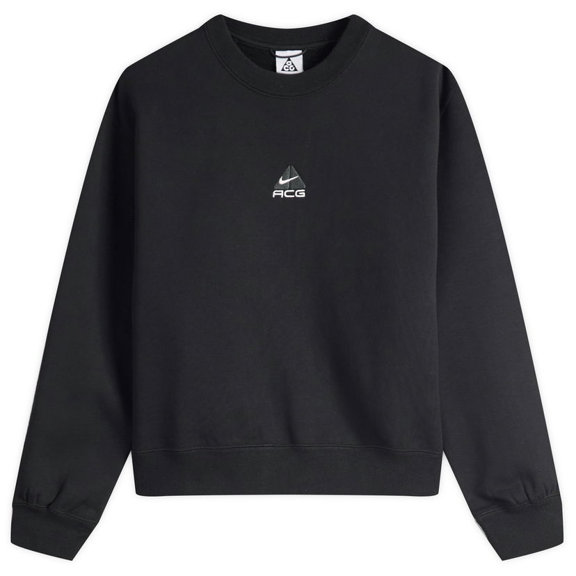 Villapaita Nike ACG Therma-Fit Logo Crew Sweatshirt Musta | HJ0232-010