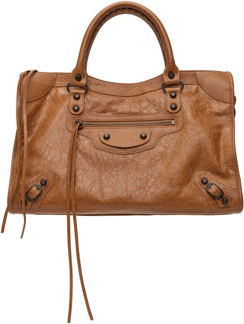 Käsilaukku Balenciaga Balenciaga 'Le City' Medium Bag Ruskea | 823058 2ABEK