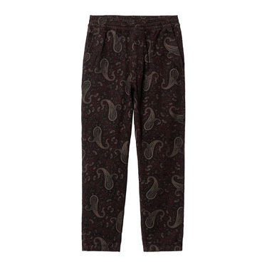 Housut Carhartt WIP Flint Pant Paisley Print "Buckeye rinsed" Ruskea | I029443_1U6_02, 6