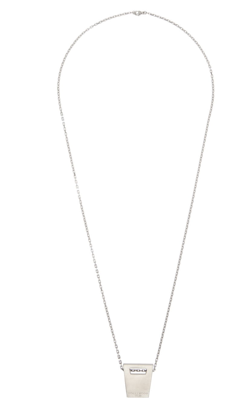 Kaulakoru Rick Owens Rick Owens Hollywood Dog Tag Necklace Metallinen | RJ0000063 MMTHE5