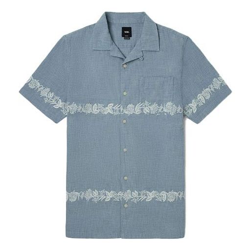 Paita Vans Denim Short Sleeve Shirt Sininen | VN0A5E6JLKZ