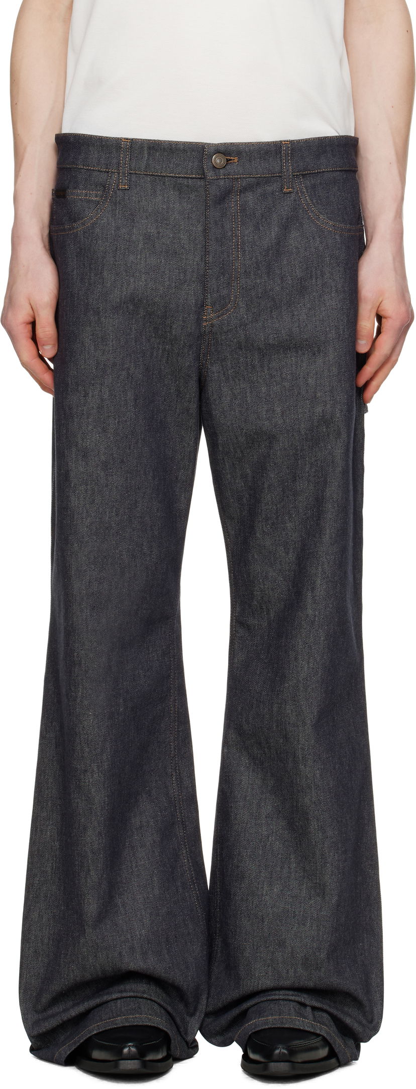 Jeans Courrèges Courrèges Hammer Baggy Jeans Sininen | 125DPA241DE0035