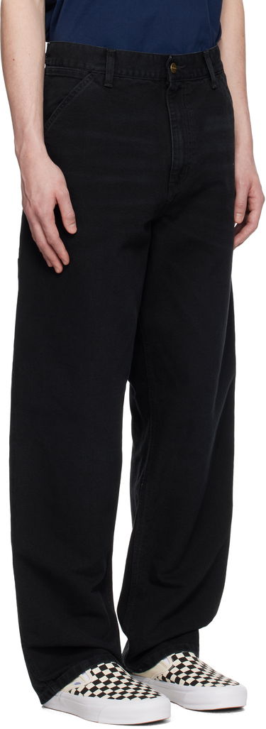 Cargo housut Carhartt WIP Carhartt WIP Single Knee Pant Musta | I034798_96, 4
