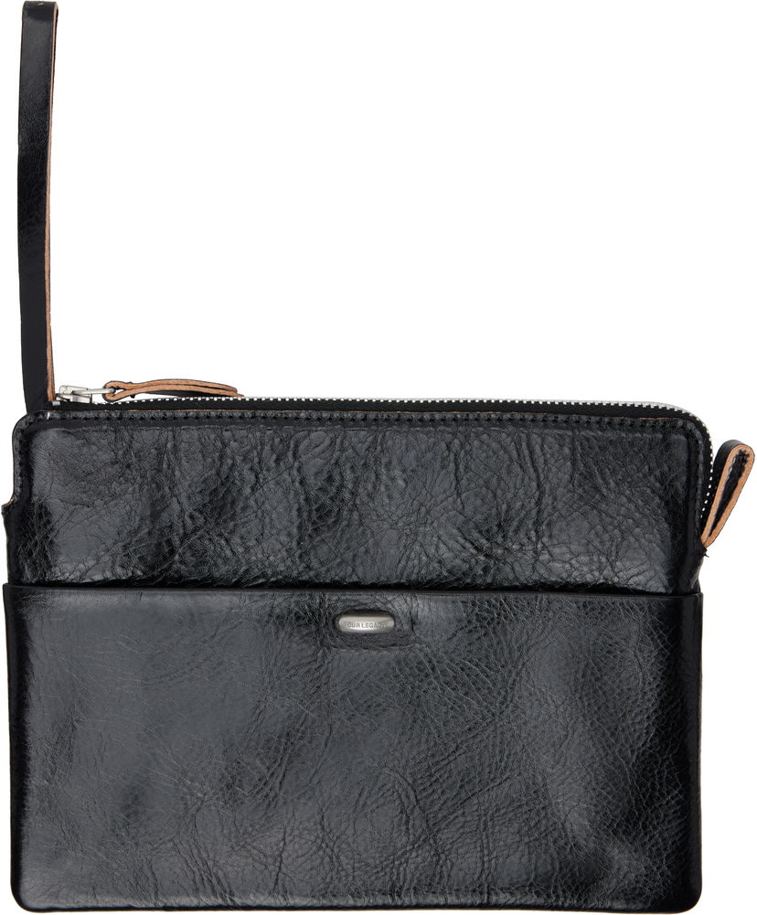 Vyötärölaukku OUR LEGACY Supporter Organizer Pouch Musta | A4248SOT