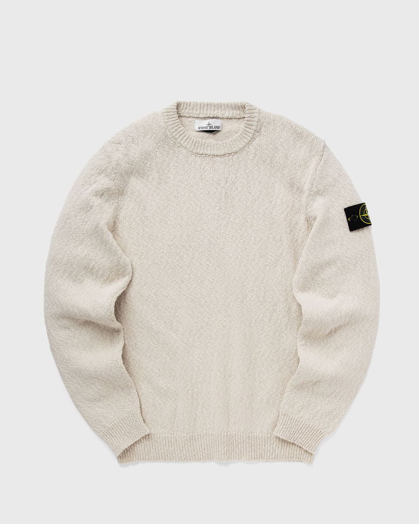 Villapaita Stone Island Patch Crewneck Beige | 8015562B1.V0091